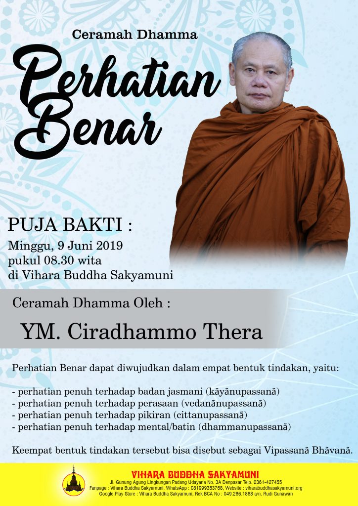 Ciradhammo 9 Juni