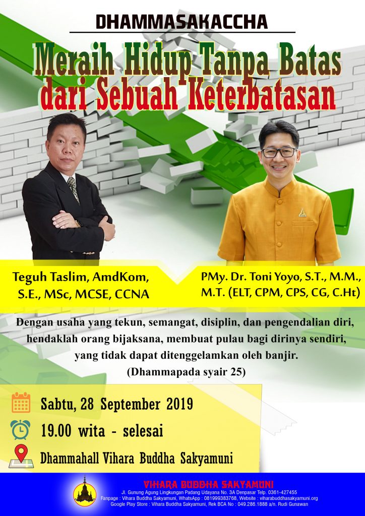 Dhammasakacchaa 28 sept