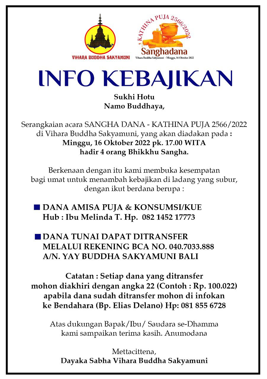 INFO KEBAJIKAN
